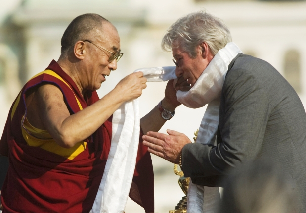 Description: Hollywood actor and longtime Buddhist activist Richard Gere will be in Ottawa April 28 to introduce the Dalai Lama before his speech at the Civic Centre.
