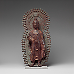 Description: Buddha with Radiate Halo and Mandorla