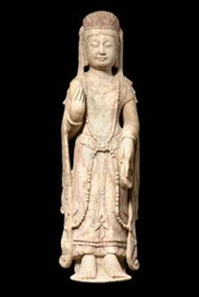 Description: Early Chinese Buddhist sculptures