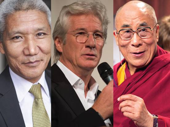 thupten jinpa, richard gere, dalai lama, liberty medal