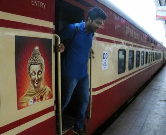 The Buddhist Circuit Tourist Train embarked on its first tour of the year on Saturday. From thehindu.com