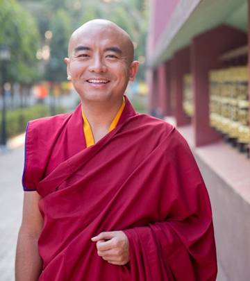 Tibetan monk Yongey Mingyur Rinpoche visits Korea