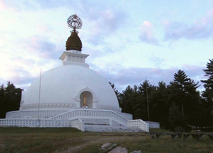 The New England Peace Pagoda. From wikipedia.org