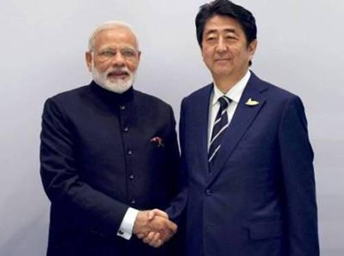 PM Narendra Modi with his Japanese counterpart Shinzo Abe (File photo) 