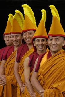 Description: Tibetan Monks in Exile will be visiting the Quay Arts on November 16.