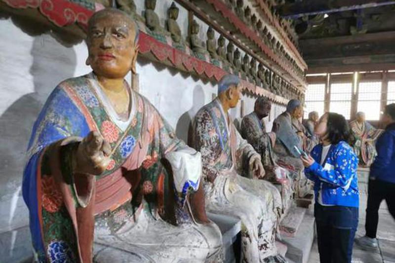 1,000-year-old Buddhist statues restored in east China