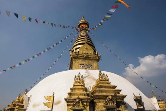 The Buddhist Traveler in Kathmandu