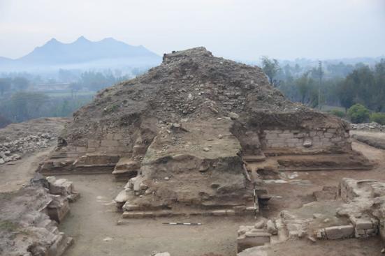1800-year-old Buddhist Stupa discovered in Swabi, Khyber-Pakhtunkhwa.