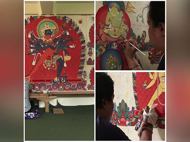 Last wish of Nepal's Yuga Purush preserves the mural of esoteric Buddhist god