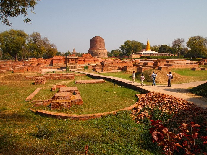 Vườn Lộc Uyển Sarnath - Thnh địa Phật gio Ấn Độ